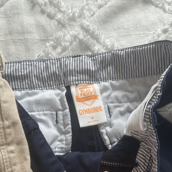 Kids Girls Uniform Pants Set - Beige, Navy, Black - Picture 4 of 7